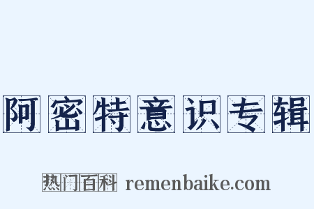 阿密特意识专辑是什么意思的图片